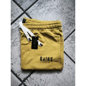 Ultimate Pamut bermuda - mustársárga - 3XL